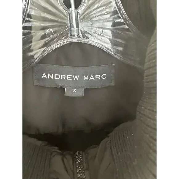 Andrew Marc Black Quilted Vest - Picture 4 of 5